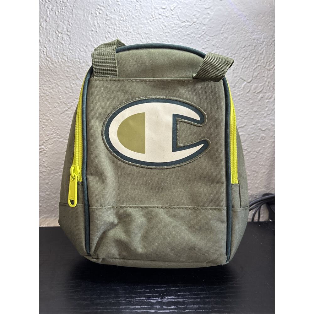 Champion Lunch Bag Army Green And Yellow